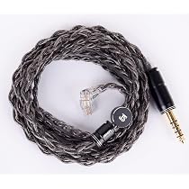 NICEHCK JSHIFI 2pin(1本QDC)4.4mmケーブル Amazon | 【JSHiFi-Obsidian】QDC4.4mmリケーブル グラフェン線材 4.4