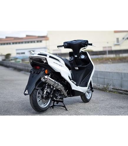 ガレージバル　マフラー　シグナス　X　2型 3型　SE44J Amazon.co.jp: ガレージ バル製 1.2.3型シグナスX レース用