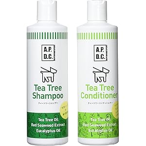 APDC ティーツリーシャンプー&コンディショナーセット 500ml
