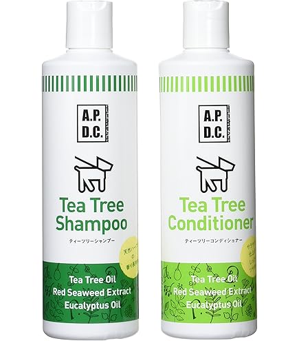 Amazon | A.P.D.C. ティーツリーシャンプー5L 全犬種対応 ふわツヤ感