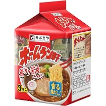 Amazon.co.jp: 寿がきや 3食入ホームラン軒合わせ味噌ラーメン 270g ×9