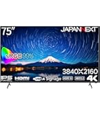 4kモニター JAPANNEXT 75インチ ワイド 4K液晶モニター JN-IPS7500UHDR-U-H2