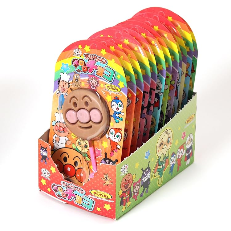 Amazon | 不二家 4本アンパンマンペロペロメルヘンチョコ 2個 | 不二家
