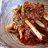 【 国産キムチ 】 ネギキムチ 300g 自家製キムチ ねぎキムチ パキムチ/化学調味料 保存料一切不使用 自然の旨みを活かした 本格キムチ 時間が経ってもおいしい/韓国食品 韓国キムチ きむち おかず 焼肉 相性ぴったり キムチ