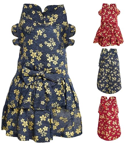 Amazon | UOSIA 犬用ドレス 大型犬用 女の子用 高級犬用ウェディング