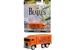 ホットウィール(Hot Wheels) ポップカルチャー - ビートルズ ハイウェイ ハウラー（オレンジ） 乗り物おもちゃ ミニカー 3歳から オレンジ HVJ41