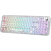 YUNZII X98 クリア 本体 Amazon | YUNZII X98 QMK/VIA対応 ワイヤレス メカニカル ゲーミング