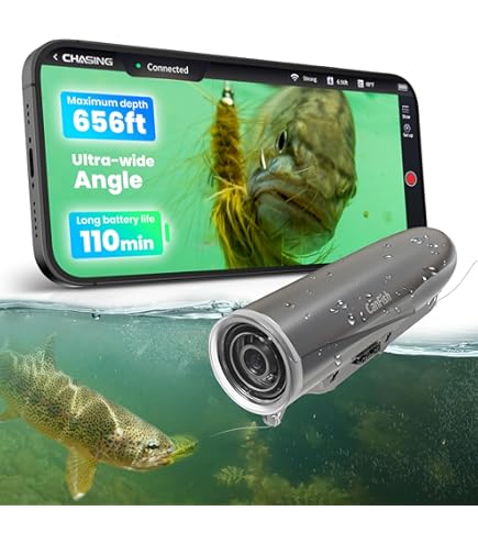 Amazon | loyfreeyo 魚群探知機 魚探 水中カメラ ぎょたん探知機 海