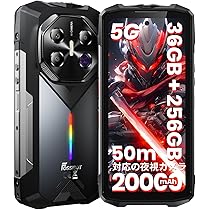 Amazon | 「5G対応」FOSSiBOT F113 SIMフリー スマホ 本体 36GB RAM+