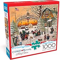 チャールズワイソッキー Charles Wysocki クリスマス Amazon.co.jp: Buffalo Games Churchyard Christmas by Charles