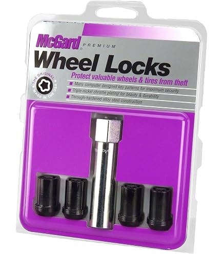 McGard 24157 Chrome Cone Seat Wheel Locks (M12 x 1.5 Thread Size