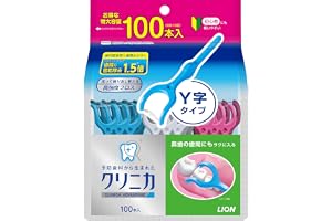 クリニカ アドバンテージ デンタルフロス Y字タイプ 100本 大容量 歯間 フロス 歯垢除去 ムシ歯 歯周病 口臭