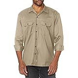 dickies Men's Big-Tall Long Sleeve Work Shirt