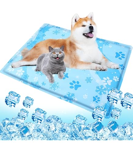 冷感マット ひんやりマット ペットシーツ 冷感 ジェルマット 犬 猫 Amazon | 冷感マット ひんやりマット 犬猫用 冷却マット 耐噛み 冷感拔