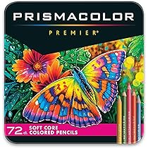 Amazon.co.jp: Prismacolor 3599TN プレミア色鉛筆 2H 72色