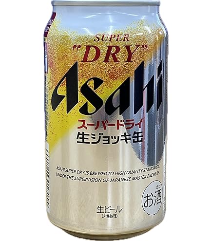 Amazon.co.jp: スーパードライ [新・辛口ビール]アサヒ 生ジョッキ缶