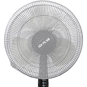 扇風機カバー 赤ちゃん 安全カバー 裏までかかる ホワイト 直径30～45cm 2枚セット CoiTek