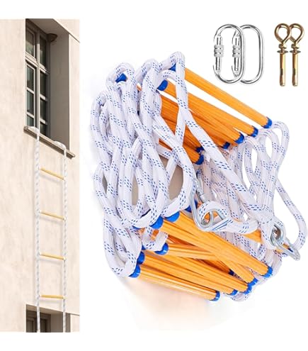 Amazon｜緩降機 スローダン125 ロープ長15m 消防科学研究所 避難