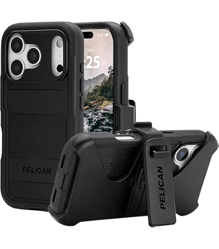 Amazon.co.jp: Pelican Shield iPhone 17 Pro ケース [MagSafe対応