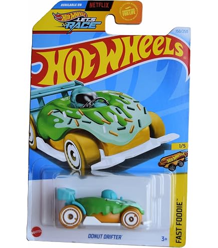 Amazon | Hot Wheels ドーナツドリフター、[ブルーアイシング] 60/250