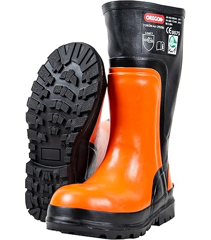 Amazon | STIHL スチール チェンソー作業用ラバーブーツ ブラック