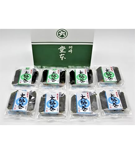 Amazon.co.jp: 川崎 堂本 大師巻 24袋入贈答用箱（醤油味12袋・塩味12