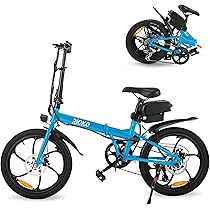 RIOKO 電動アシスト自転車 折りたたみ 20インチ ※訳あり Amazon | RIOKO電動アシスト自転車 公道可 免許不要 折りたたみ