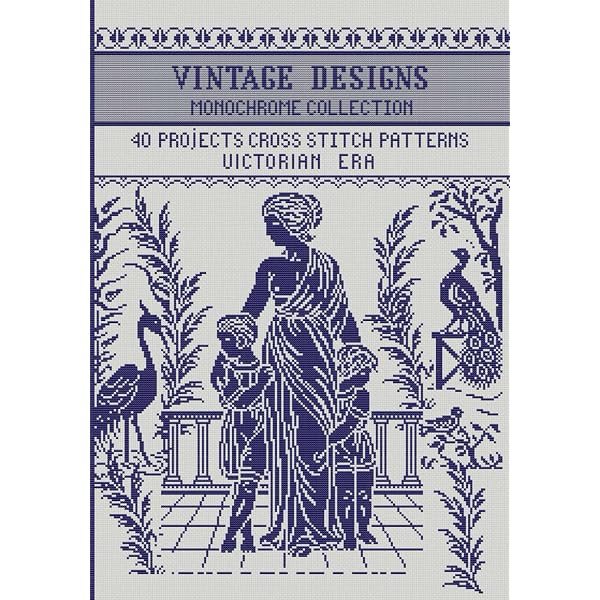 Amazon | Vintage Alphabet Cross Stitch Encyclopedia: 150 Antique