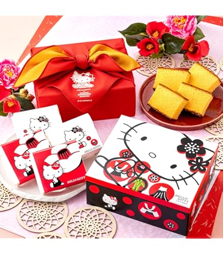 Amazon.co.jp: 長崎心泉堂 プチギフト ハローキティ 缶 お菓子