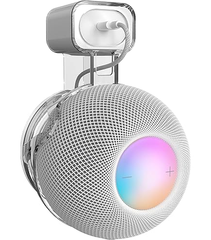 Amazon | 頑丈な金属製ウォールマウント Homepod Mini対応 省スペース