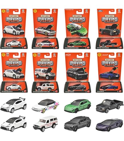 Amazon.co.jp: マッチボックス(Matchbox) ムービングパーツ アソート