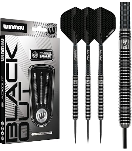 Amazon.co.jp: WINMAU Advance 500 Series Tungsten Red 22g Steel Tip