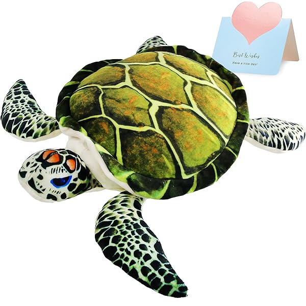 large plush turtle