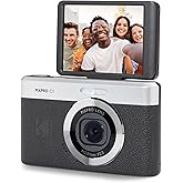 KODAK Pixpro C1–超コンパクトデジタルカメラ|13MP BSI CMOS、4倍ズーム、2.8インチLCDスクリーン、LEDフラッシュ、内蔵バッテリー–黒