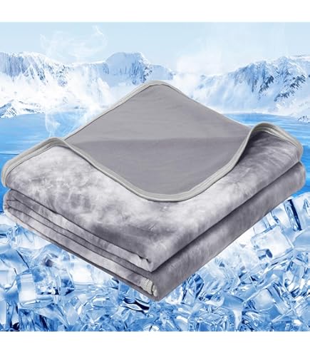 Sutton Place Cooling Throw Grey : Amazon.com.au: Home