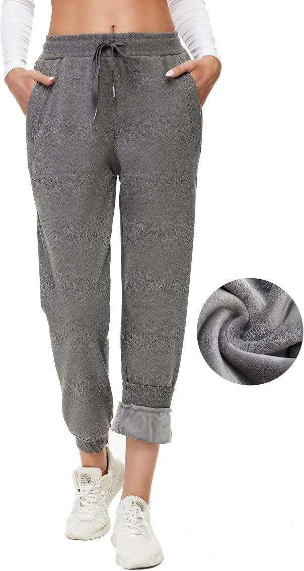 MOUEEY Women's Warm Sherpa Lined 
