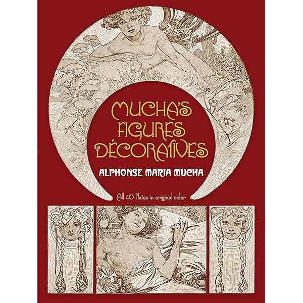 Amazon | The Art Nouveau Style Book of Alphonse Mucha (Dover Fine