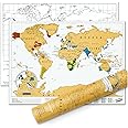 Luckies Travel Edition Scratch Map