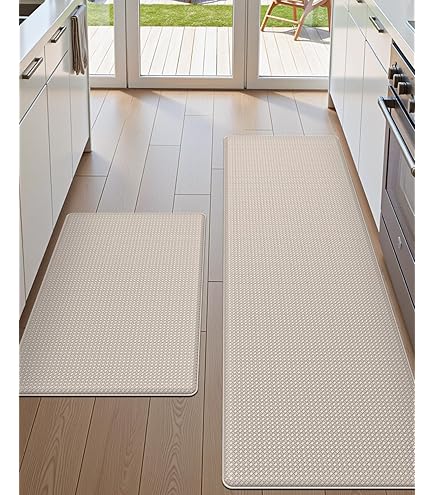 Ileading Anti Fatigue Kitchen Mat Set Of 2 Waterproof Farmhouse Comfort Standing Mat Non Skid - View #6