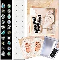 Amazon | [andwit.] 耳ツボジュエリー 貝殻ゴールド 耳つぼジュエリー