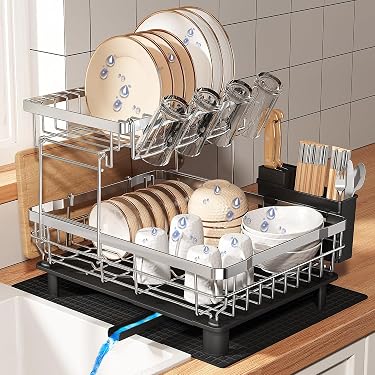 キッチン/食器 HQ HQ-GAMING 水切りラック シンク上 幅85cm 大容量