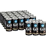 [Amazonブランド] Happy Belly ブラックコーヒー 無糖 無香料 缶コーヒー 国内製造 ダークロースト 185g ×30本