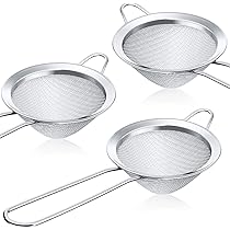 Boao 2 Pack Julep Strainers Stainless Steel Strainer Cocktail - View #6