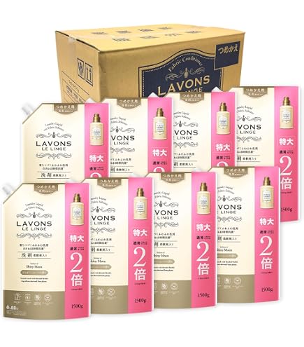 Amazon.co.jp: ラボン(Lavons) 【ケース販売】 柔軟剤入り 洗濯洗剤