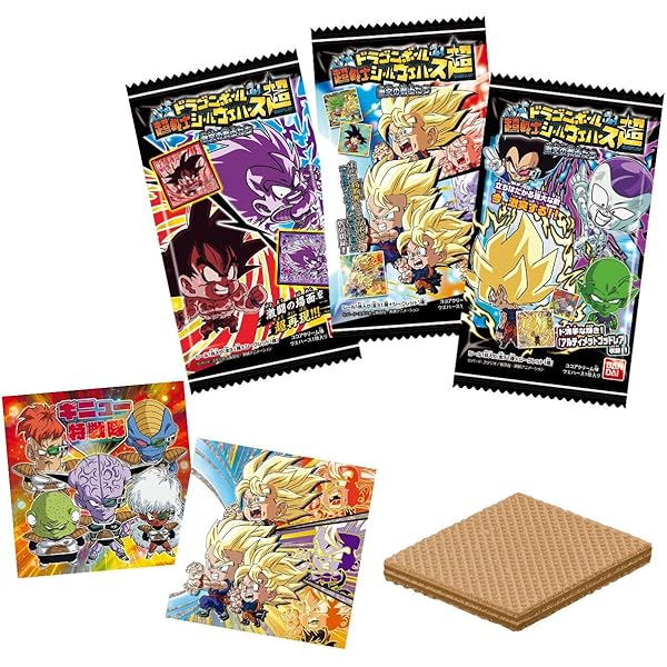 Amazon.co.jp: ドラゴンボール 超戦士シールウエハース超 融合と合体の