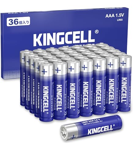 Amazon | アルカリ乾電池 単3形 40本(4本パック×10セット） 使用推奨