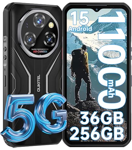 スマートフォン本体 OUKITEL WP39 Amazon.com: OUKITEL WP39 Rugged Phone 5G, 24GB+256GB Cell