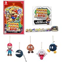 スーパーマリオRPG マリオマスコット7種セット オリジナルピンズ付 Amazon.co.jp: スーパーマリオRPG -Switch + マリオ・ピーチ