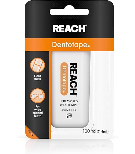 Amazon | REACH リーチ デンタルフロス ワックス付き ノンフレーバー