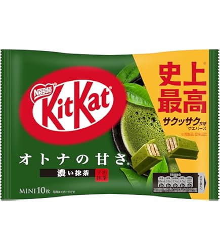 Amazon | ネスレ キットカット オトナの甘さ 濃い抹茶 11枚×12袋